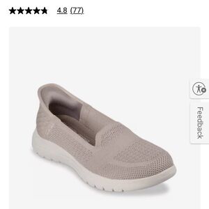 Womens Skechers Performance On The Go Flex Serene Hands Free Slip Ins